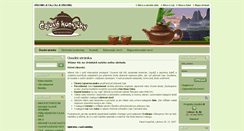 Desktop Screenshot of cajovekonvicky.cz